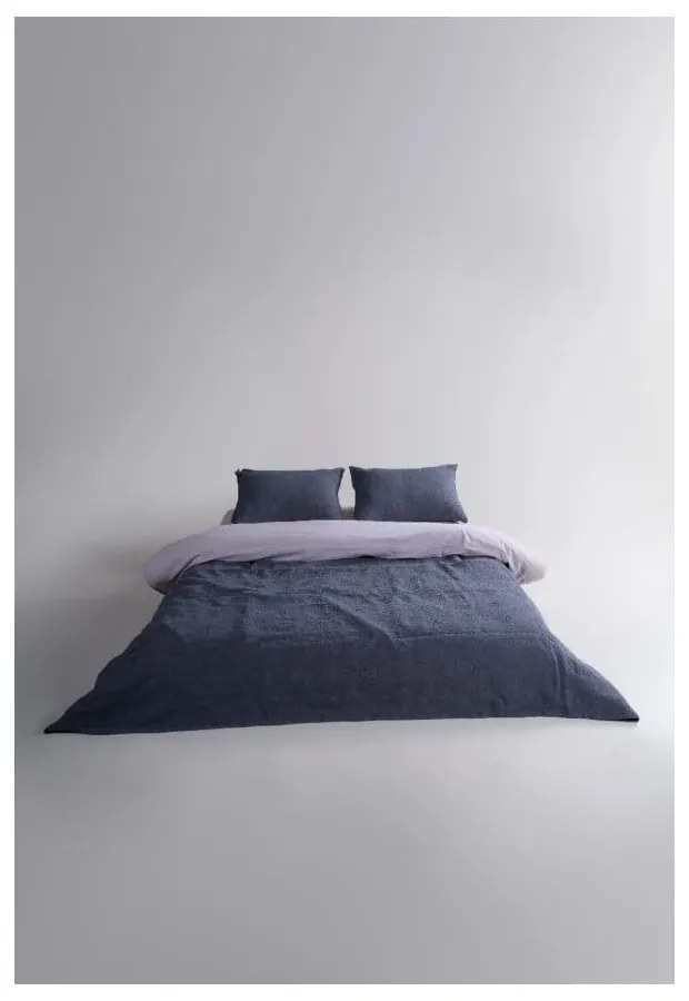 Тъмносив комплект шалте и калъфка за възглавница от жакард 240x260 cm Jacquard – Mila Home Luxury