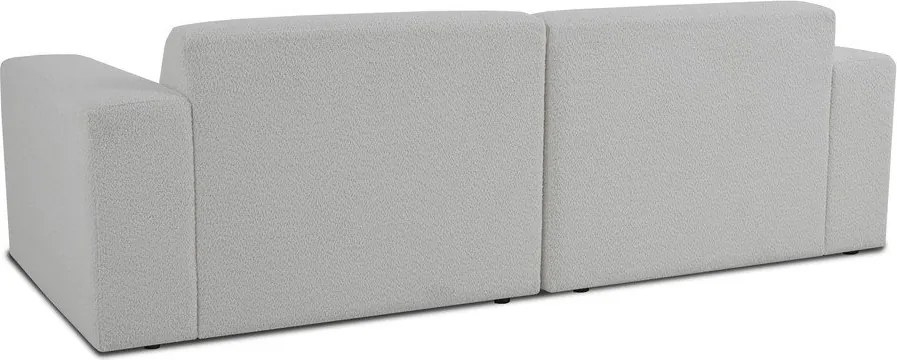 Бял диван от букле 228 cm Roxy – Scandic