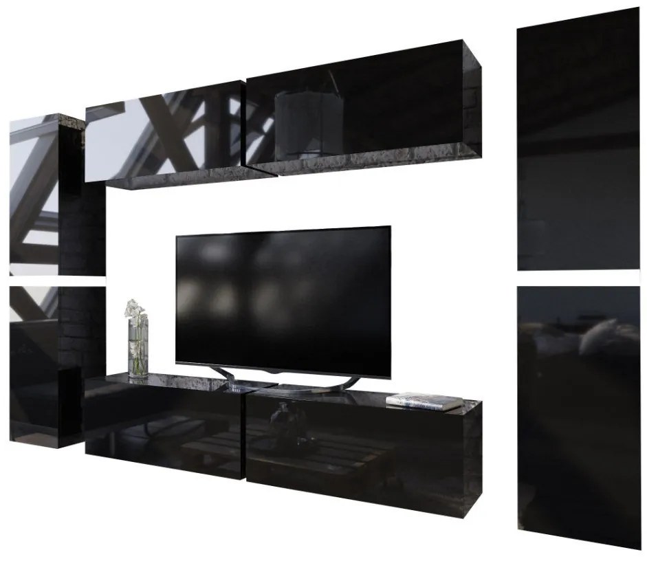 Холна секция Felix -черен