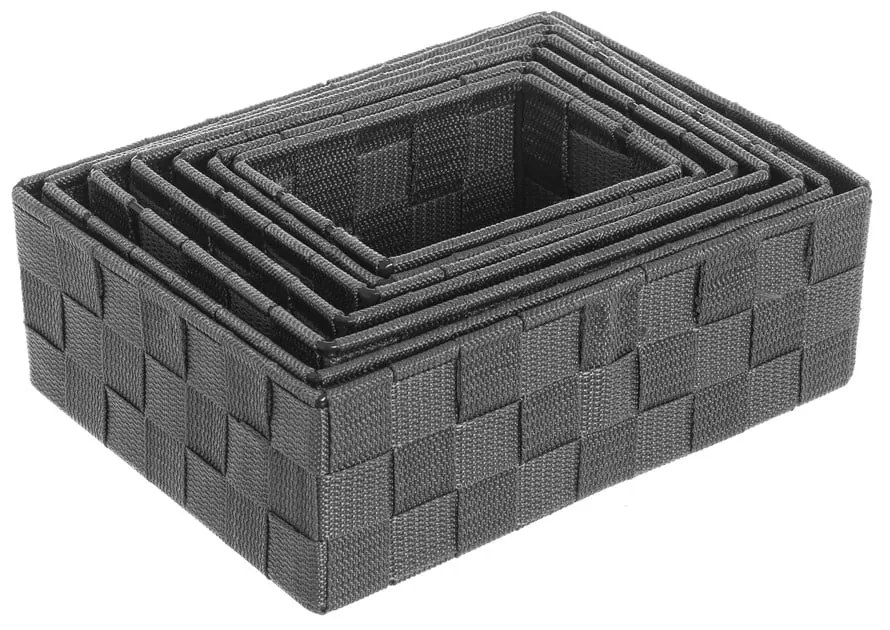 Текстилни кошници за баня в комплект от 7 броя - Casa Selección