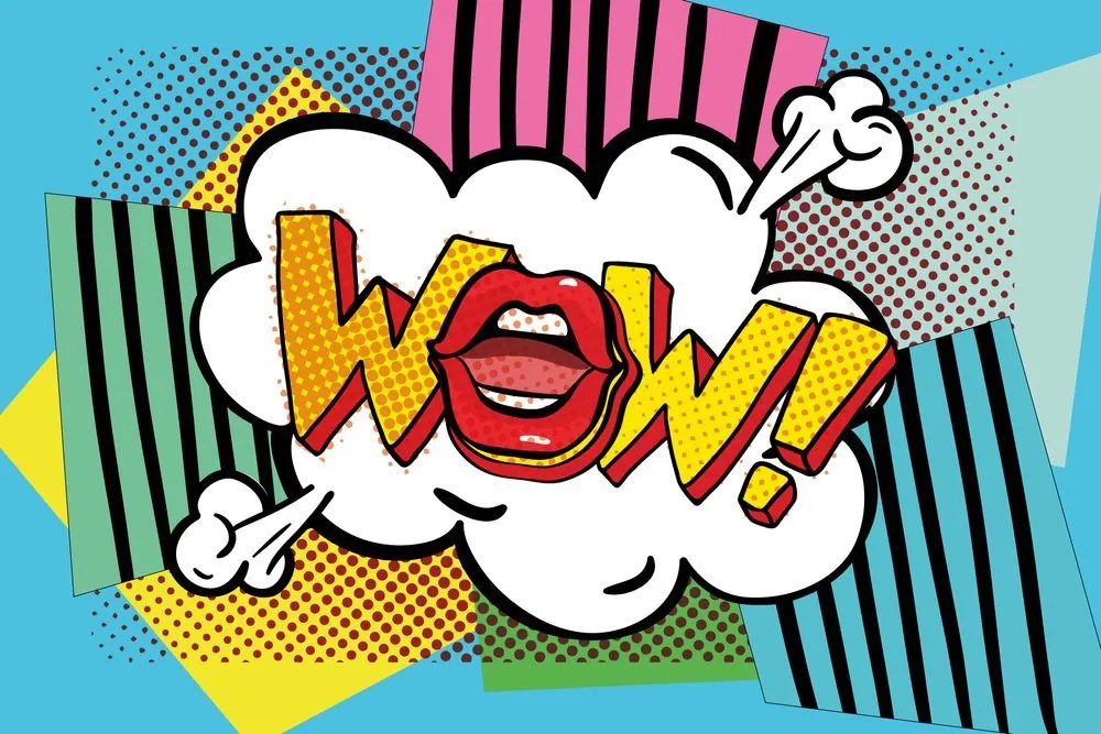 Тапет – В поп арт стил - WOW!