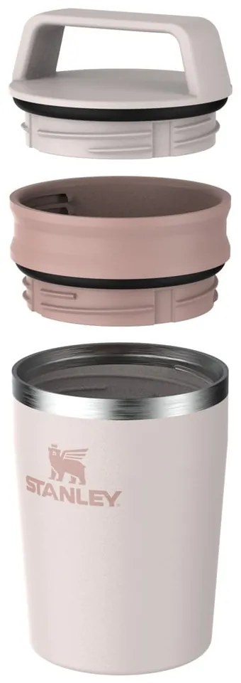 Светлорозова термочаша от неръждаема стомана 230 ml Café-To-Go Travel Mug Rose Quartz – Stanley