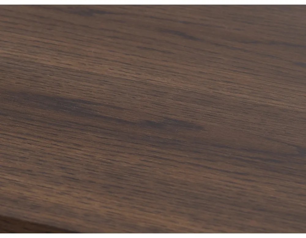 Кафява сгъваема трапезна маса 95x180 cm Arun – Unique Furniture