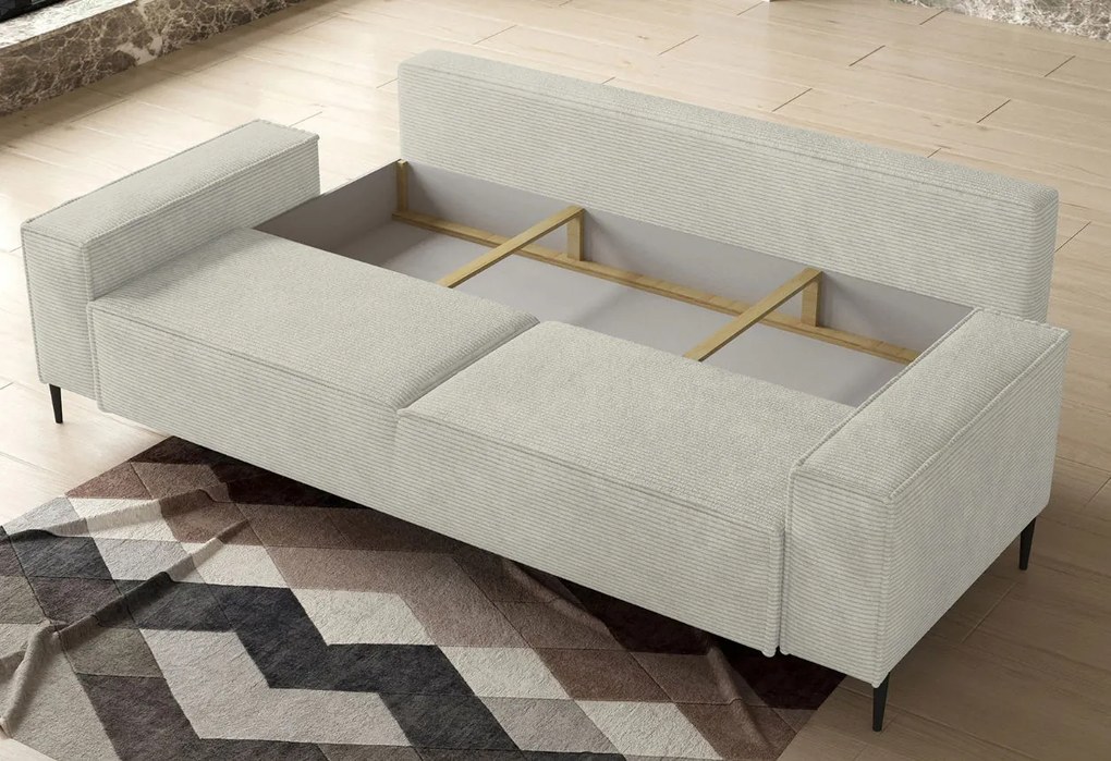 Диван Мартин двуместен-Бял