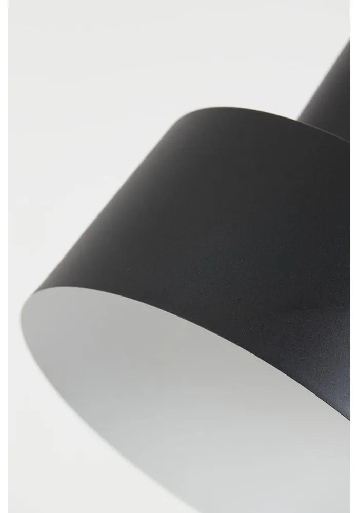 Черна подова лампа (височина 120 см) Wesly - Light &amp; Living