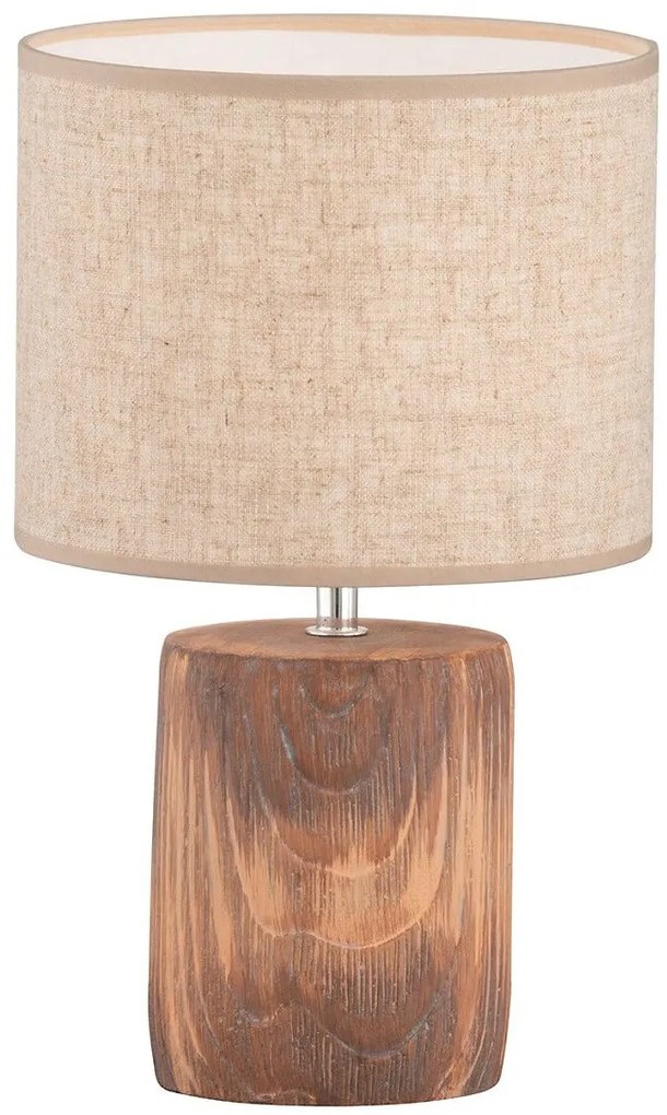 Настолна лампа F&H Malik-Diameter: 20 cm-Beige
