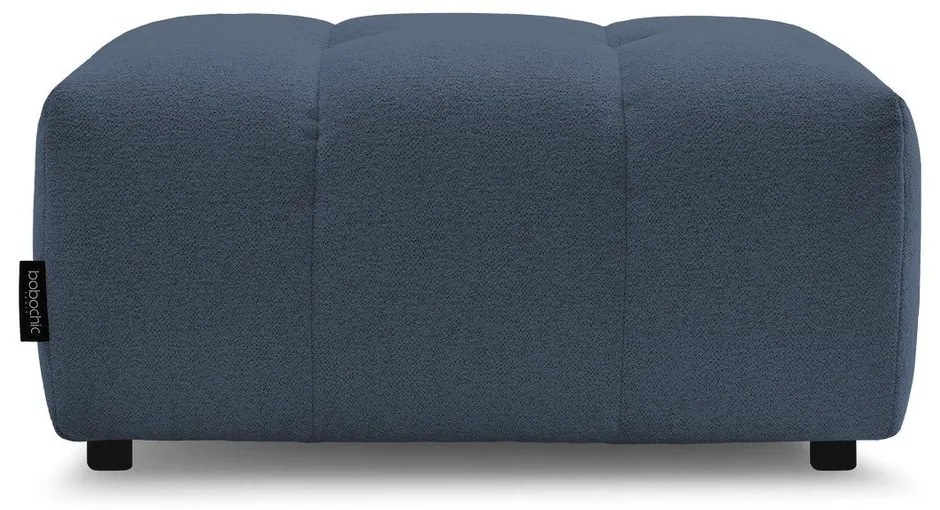 Синя шенилова табуретка Roxelane – Bobochic Paris