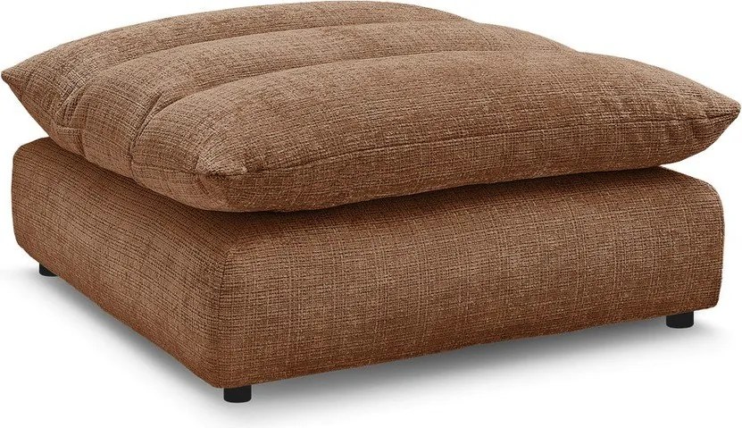 Оранжева шенилова табуретка Neil – Bobochic Paris