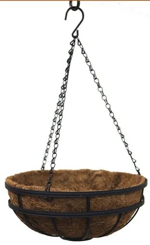 Кокосова саксия висяща - Кръг 30см