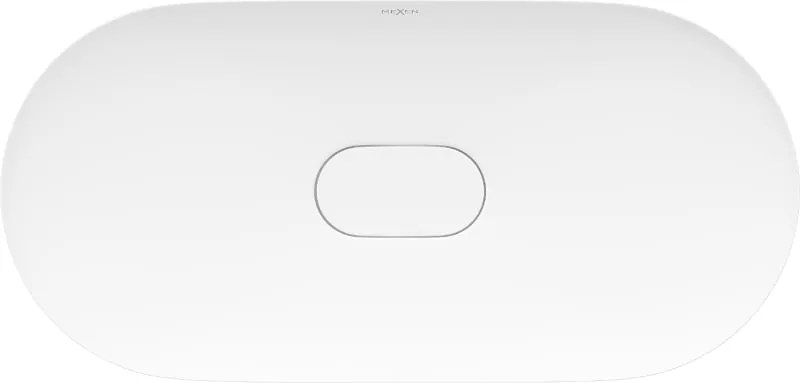 Mexen Sofia плотна мивка от конгломерат 70 x 35 см, бяла - 23067001