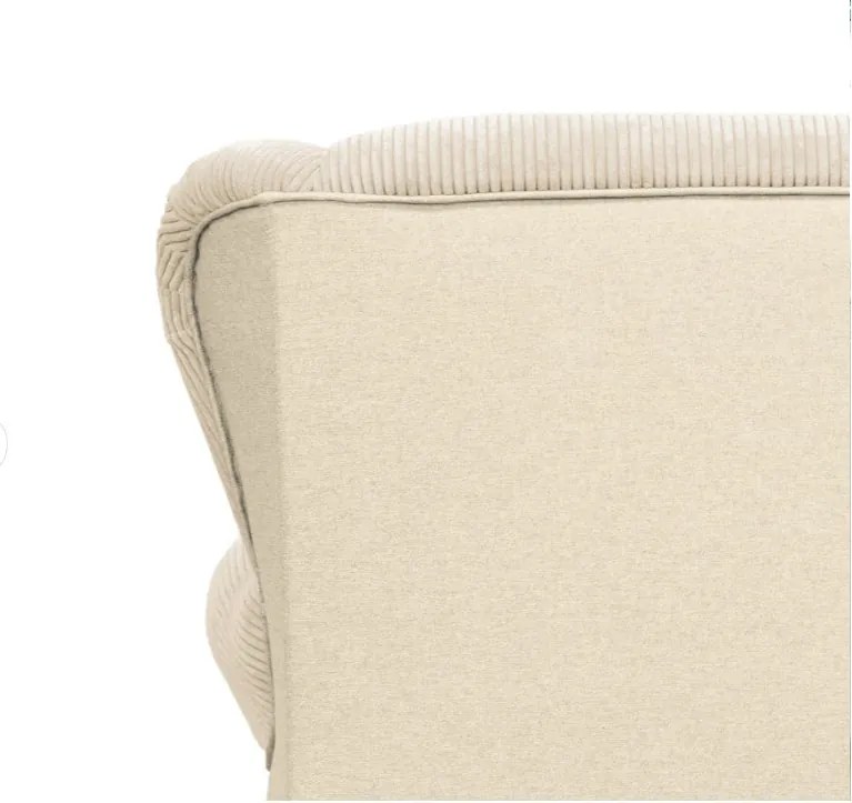 Бежово кресло от рипсено кадифе Lord – Ropez