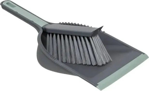 Лопатка и четка 5five Easy Clean, Сива, Пластмаса