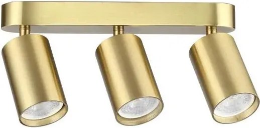 Ideal Lux - LED точково осветително тяло DYNAMITE 3xGU10/7W/230V CRI 90 месинг