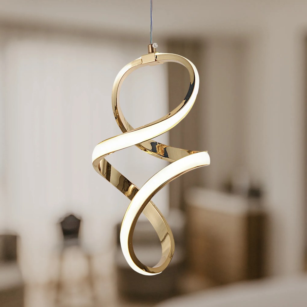 Висяща LED лампа G074-1CP Gold