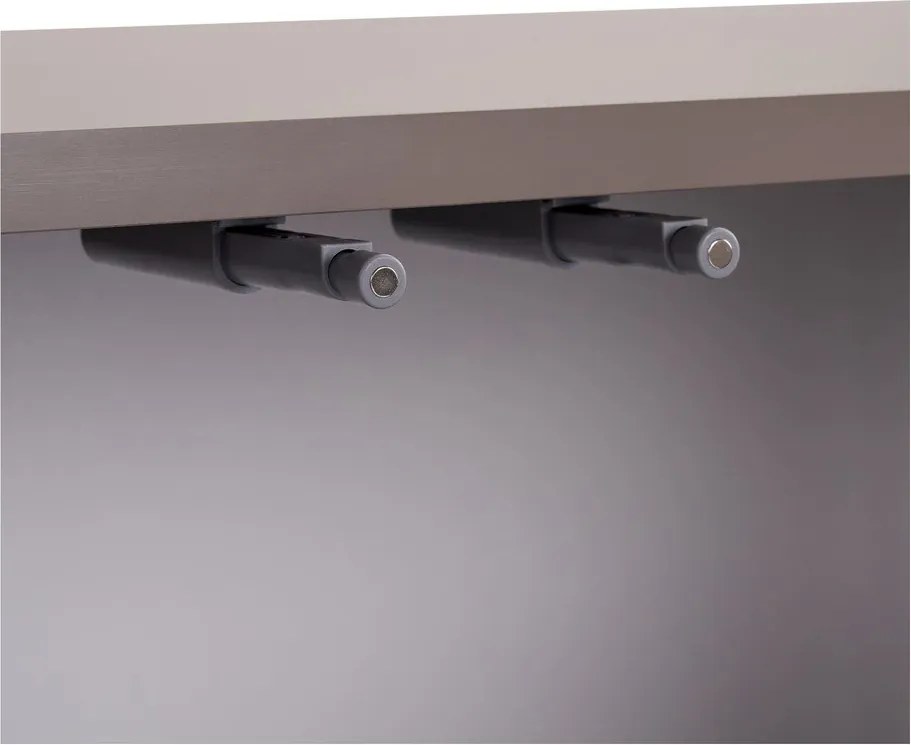 Кафяво-сив скрин 180x80x45 cm Arlen – Kalune Design