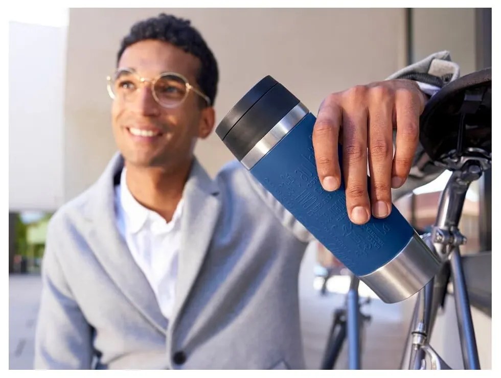 Тъмносиня чаша за път 360 ml – Tefal