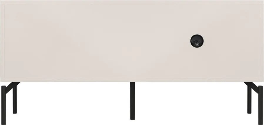 Сиво-бежова маса за телевизор 116x55x42 cm Met Mini – noo.ma