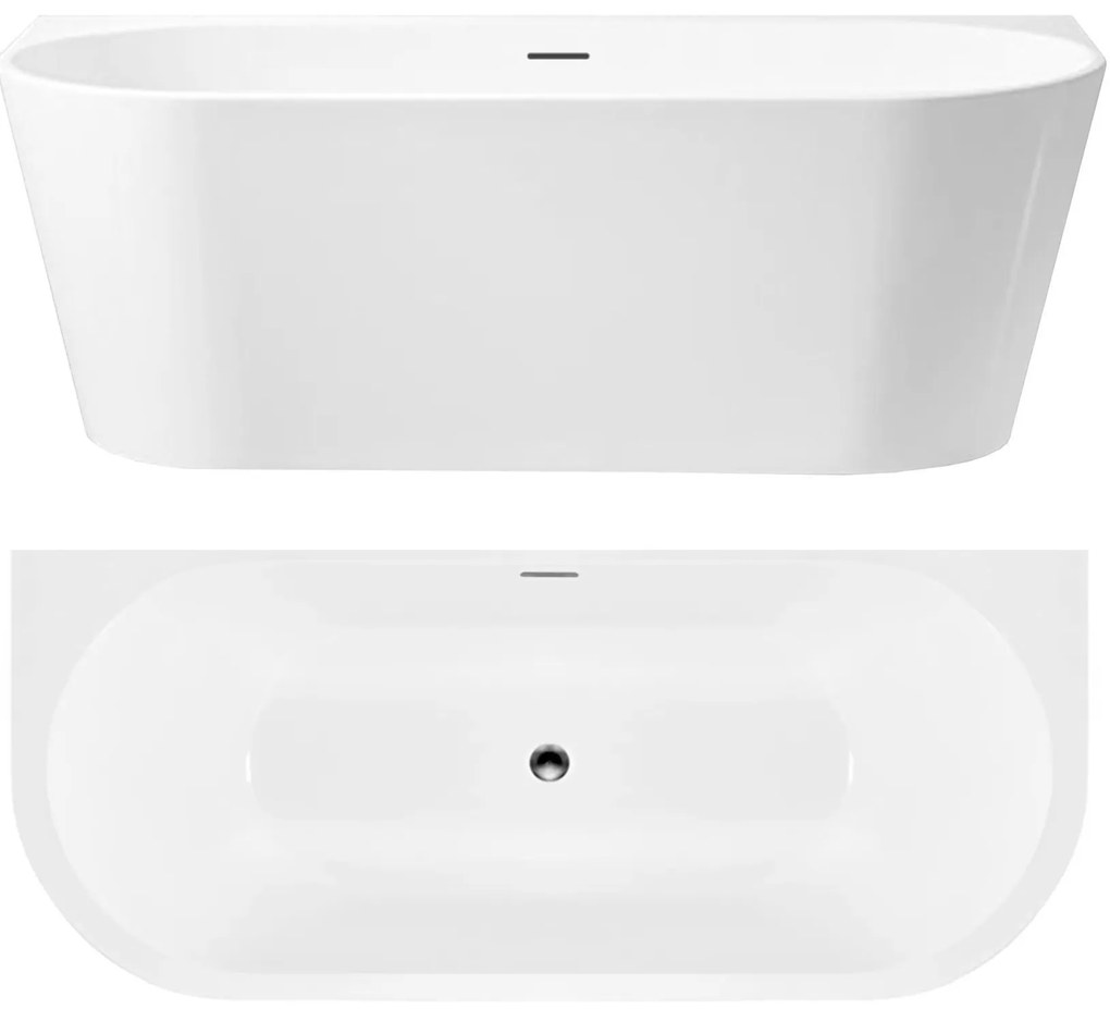 Свободностояща акрилна Вана Rea CAPRI 160cm