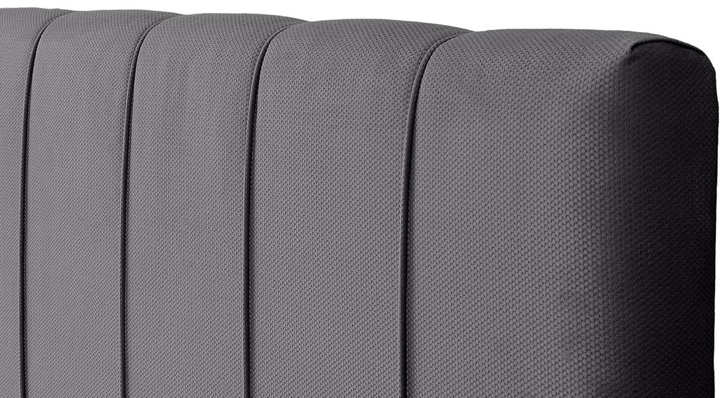 Тапицирано легло New York-Gkri-150 x 200-Χωρίς μηχανισμό ανύψωσης