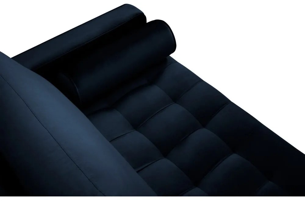 Диван от синьо кадифе , 174 cm Santo - Milo Casa