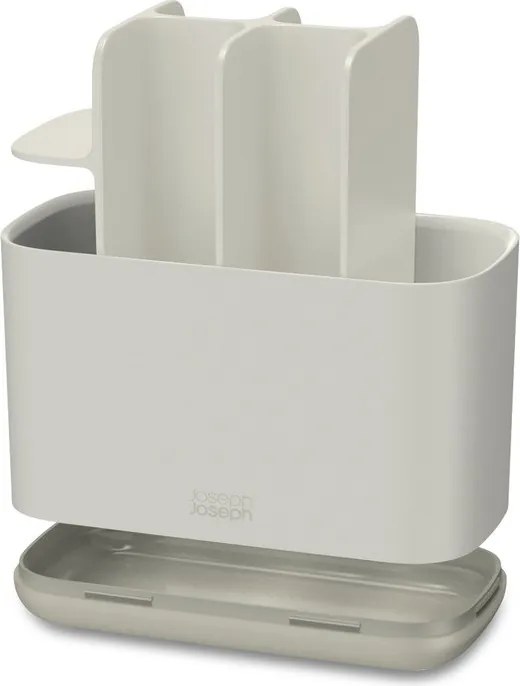 Бежова пластмасова стойка за четки за зъби EasyStore – Joseph Joseph