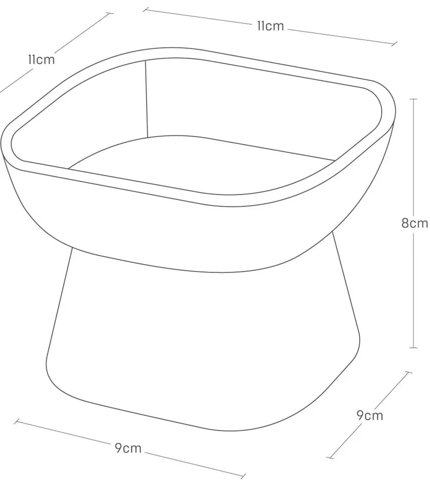Керамична купа за всички любимци Tower – YAMAZAKI