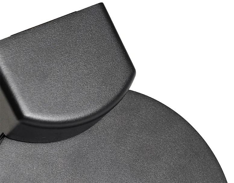 Външна стенна лампа черна с LED IP54 сензор за движение - Esmee