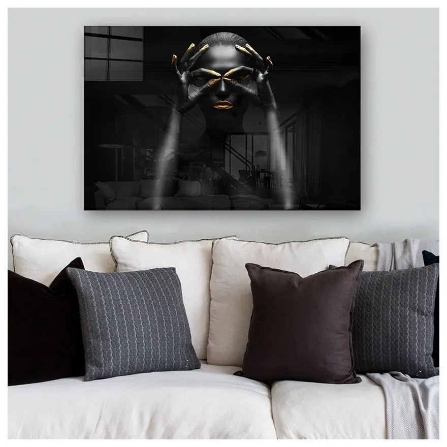 Картина върху стъкло 100x70 cm - Wallity