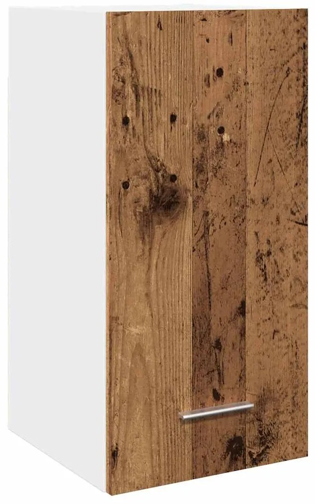 856101 vidaXL Висящ шкаф "Lyon", старо дърво, 30x31x60 см, инженерно дърво