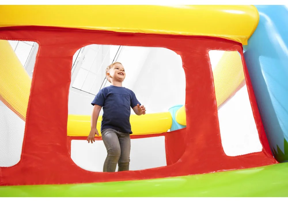 Bestway Fisher Price Надуваем батут за скачане
