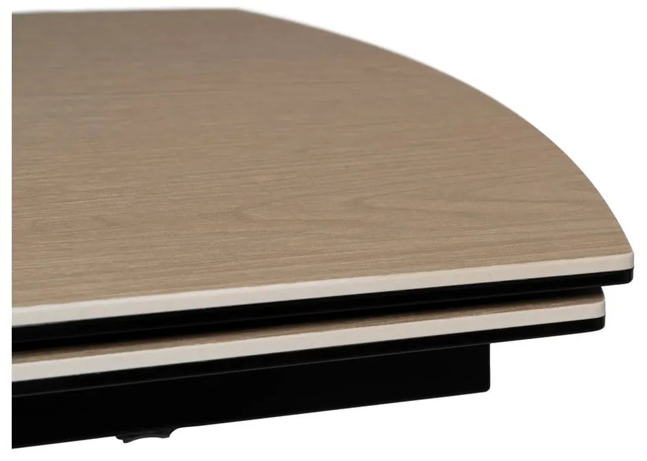 Сгъваема трапезна маса с допълнителна плоча 90x180 cm Rocía – Ixia