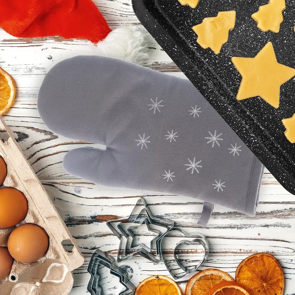 Памучена ръкавица за фурна с коледен мотив Vločka – Orion
