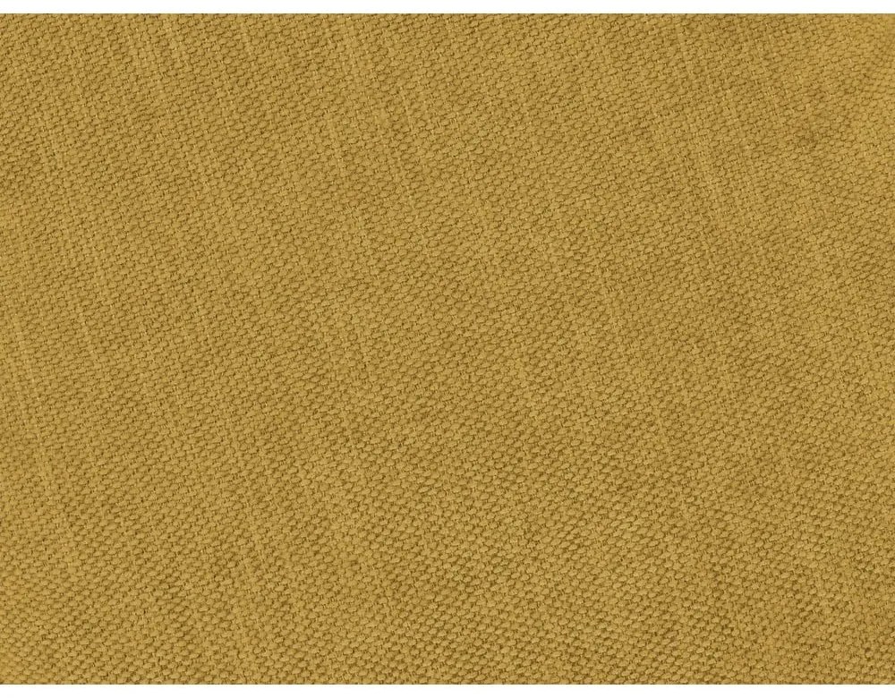 Сгъваем/с място за съхранение ъглов диван в цвят горчица (ляв ъгъл) Fuji – Bobochic Paris