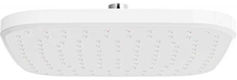 Mexen D-33 душ пита 23x23 см, бяла/хром - 79733-02