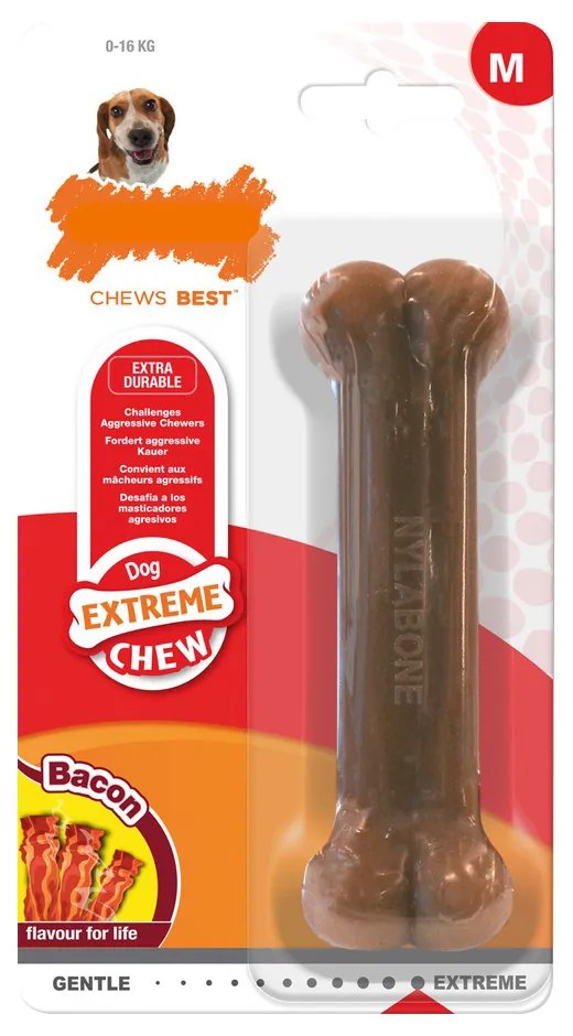 Кучешка гризалка Nylabone Dura Chew, Размер М, Найлон