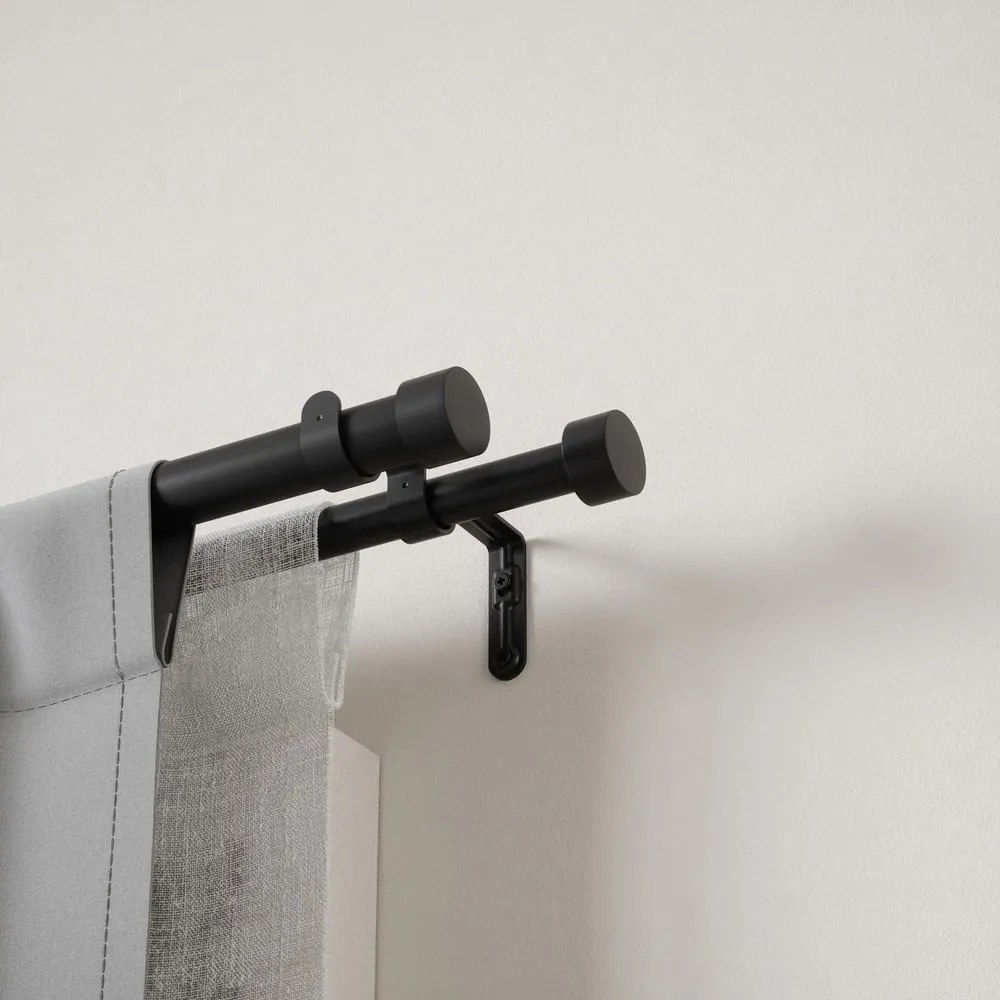 Стоманен разтегателен двоен корниз 305 - 457 cm Cappa - Umbra