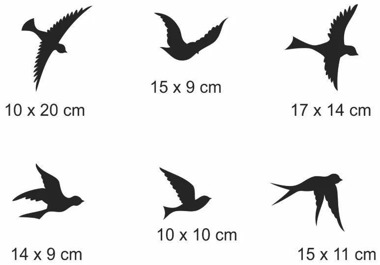 Декоративни интериорни огледала с форма на птица