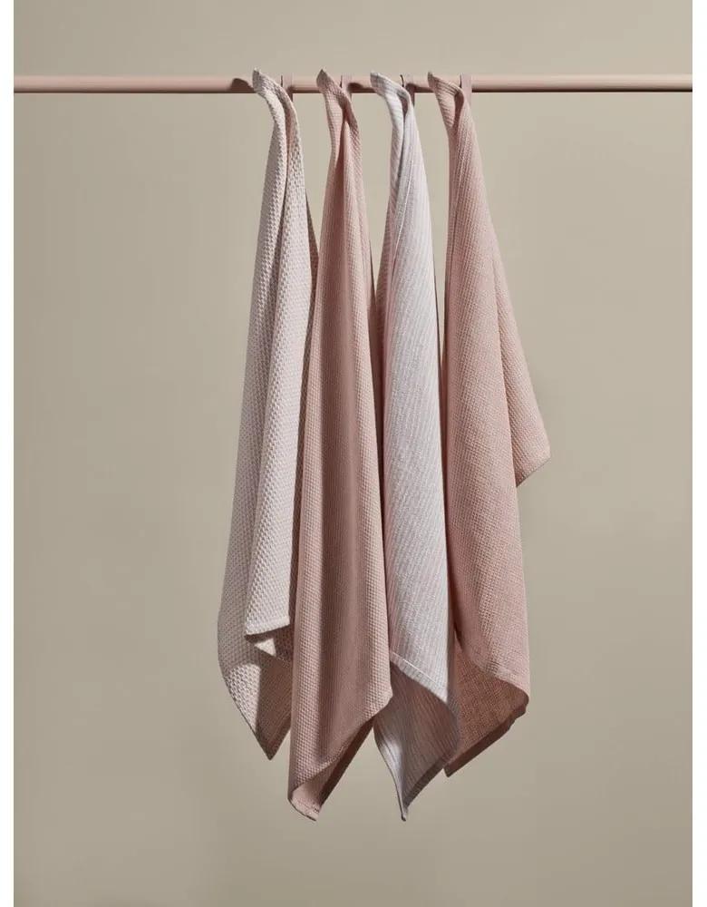Комплект от 2 розови памучни кърпи за съдове, 50 x 70 cm - Blomus