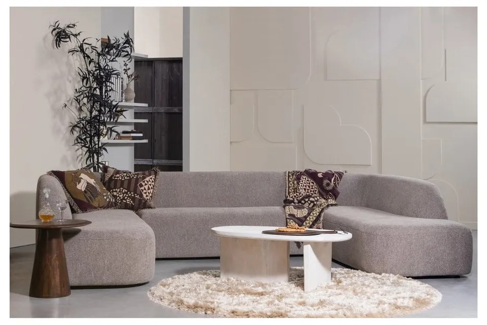 Масичка за кафе от масивно манго в естествен цвят 110x60 cm Seam – WOOOD