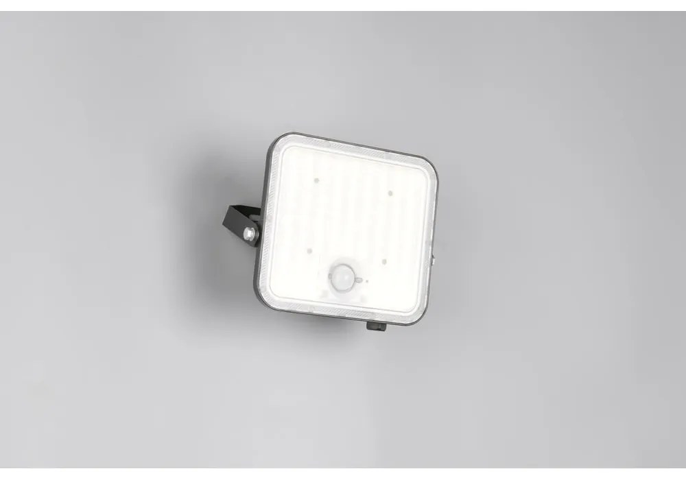 LED стенно външно осветително тяло с таймер и соларен панел (височина 19 cm) Acora – Reality