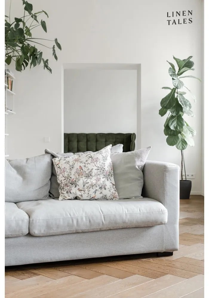 Ленена калъфка за възглавница 50x50 cm Light Grey – Linen Tales