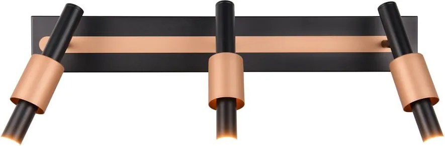 LED прожектор в черен и бронзов цвят 20,5x63 cm Ikaris – Trio Select