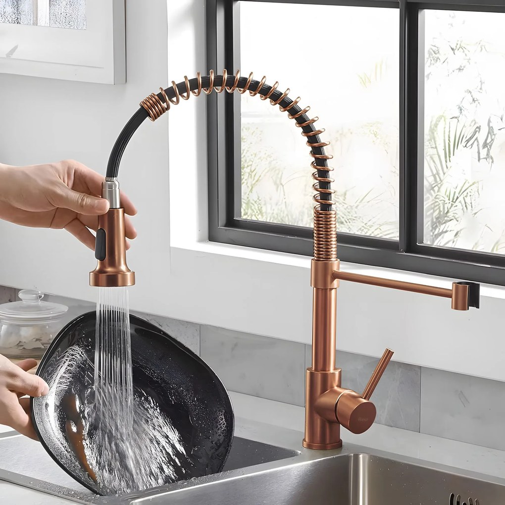 Смесител за кухня REA Colin Brush Copper