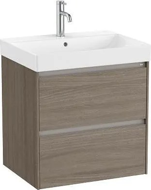 Шкаф за умивалник, Ona 600, dark elm, с две чекмеджета, централен, без умивалник