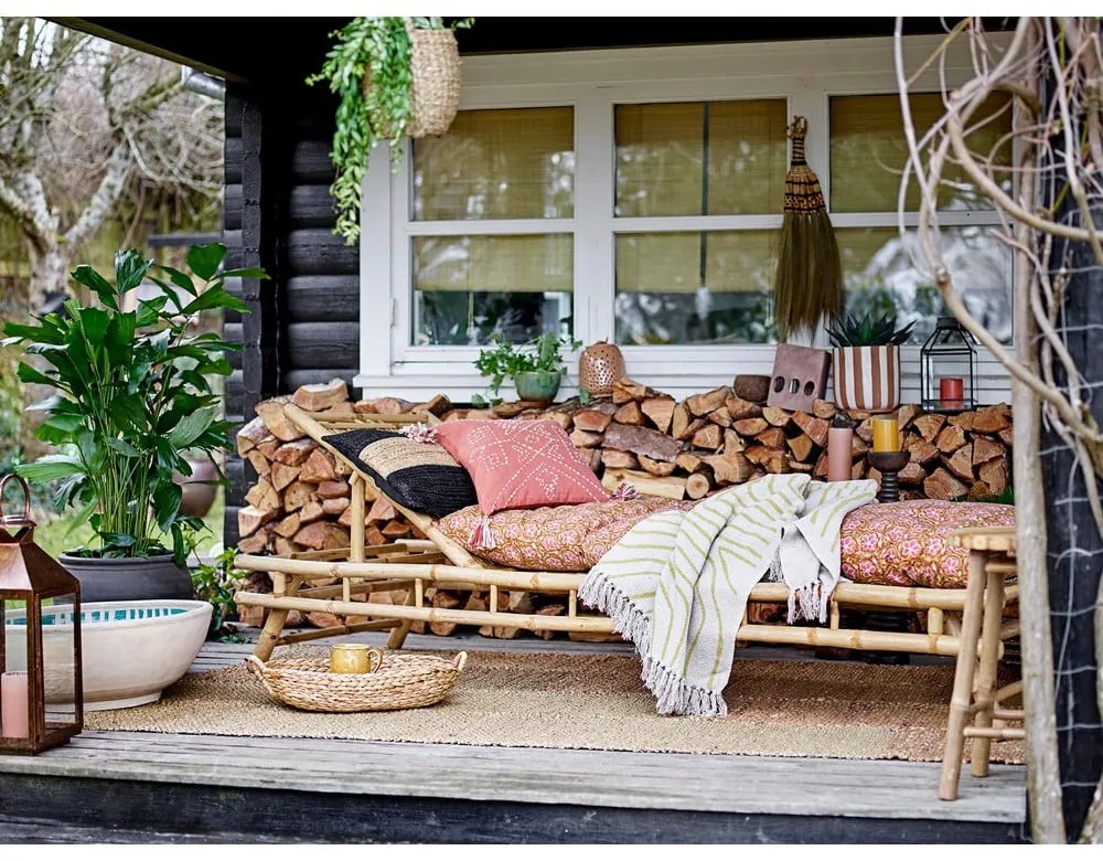 Ръчно изработен килим от морска трева в естествен цвят 150x245 cm Enzov – Bloomingville