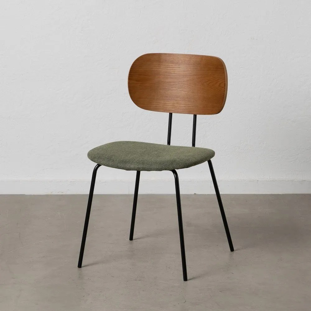 Зелено-кафяви трапезни столове в комплект от 4 броя Cleo - Ixia