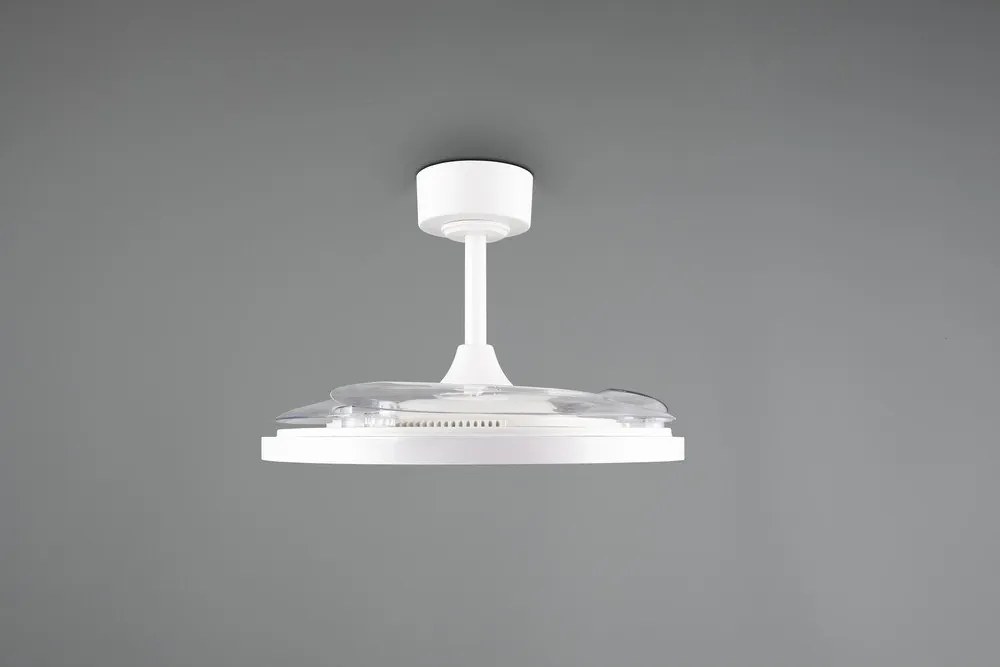 Бяло LED осветително тяло за таван Kasfjord – Reality