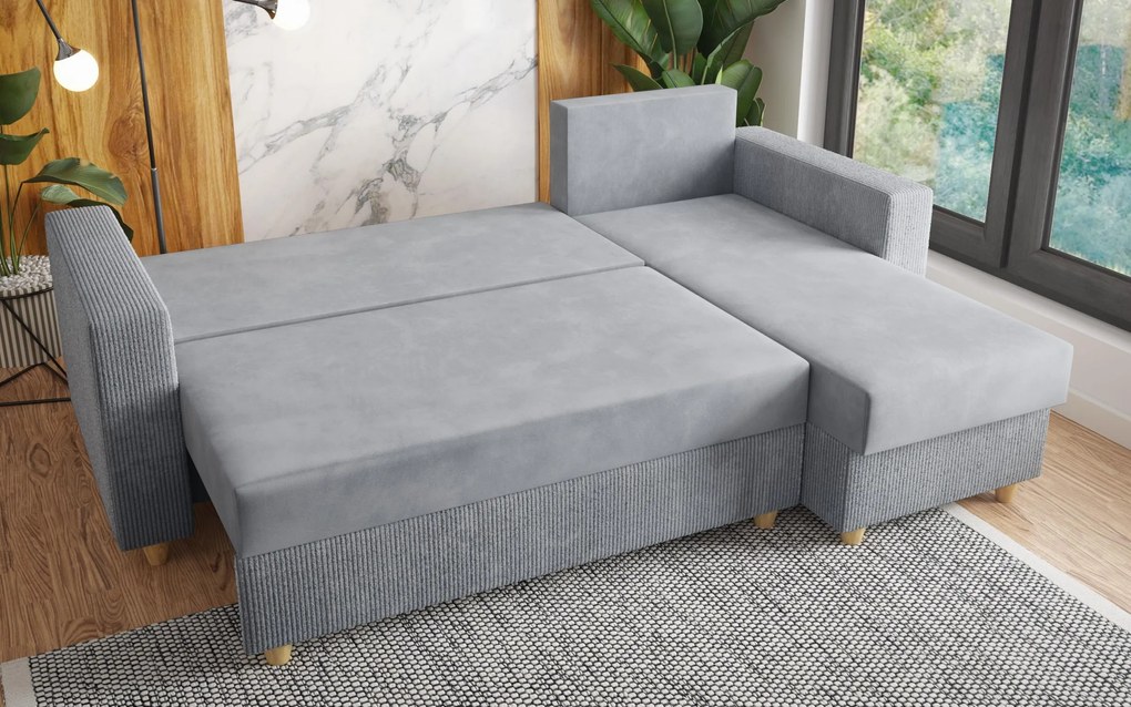 Разтегателен ъглов диван Финикс