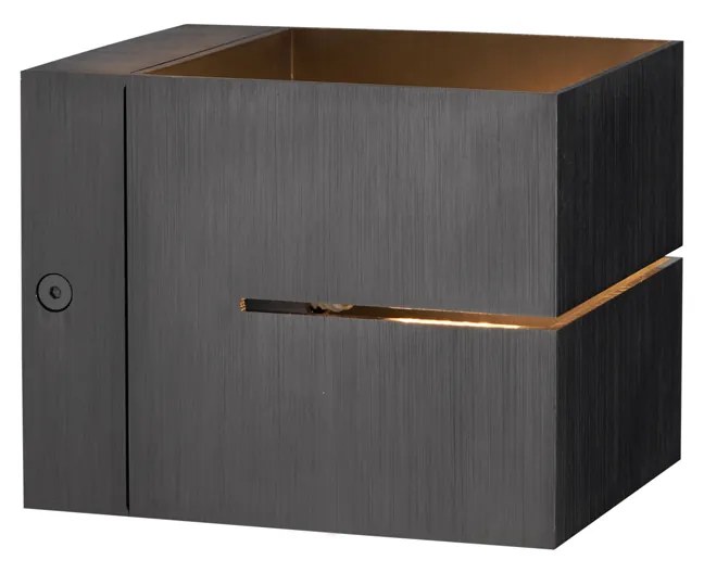 Модерна стенна лампа от ковано желязо със светлинен ефект - Transfer Groove