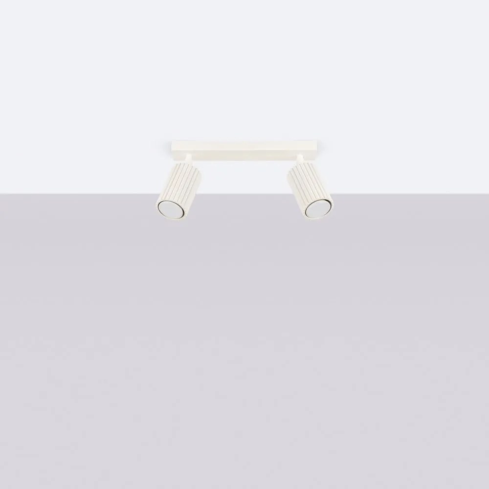 Кремав прожектор 6,5x30 cm Gleam – Sollux